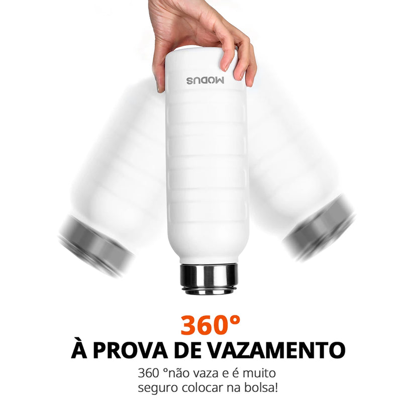 MODUS Portable Water Vacuum Thermal Bottle Stainless Steel, Cold and Hot Car Mug, Vacuum Thermal Bottle 1000ml