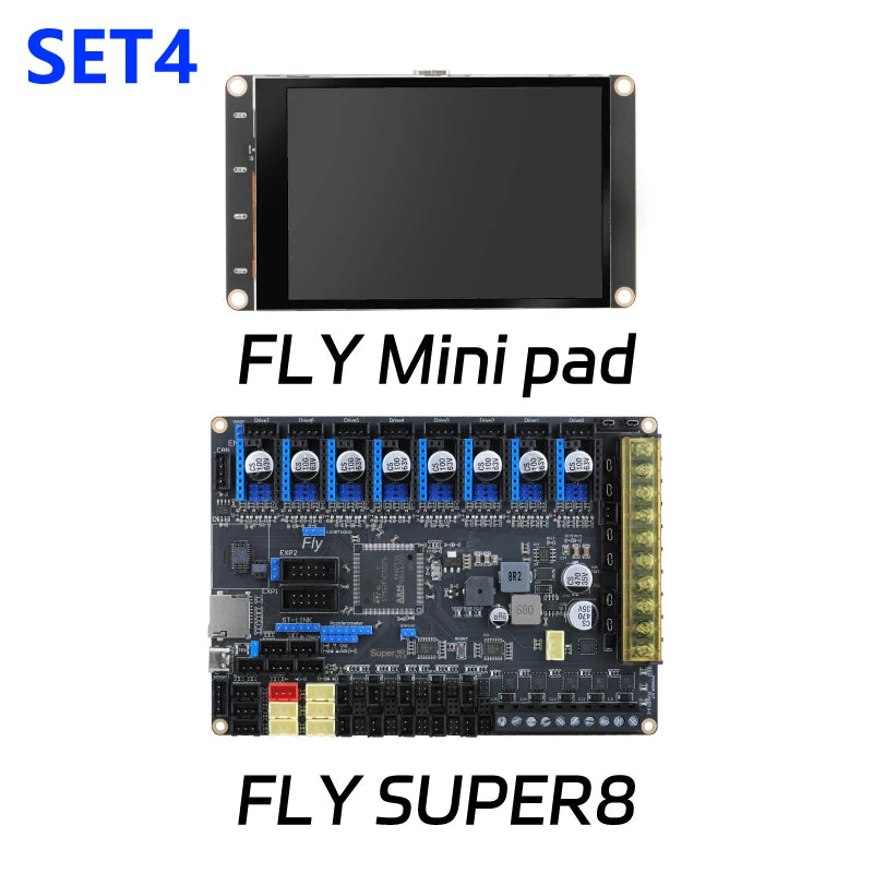 Mellow Fly Mini Pad Resistive / Capacitive Touch Screen Klipper 3.5 Inch Display H3 Chip For DIY VzBoT Voron Ender 3 3D Printer