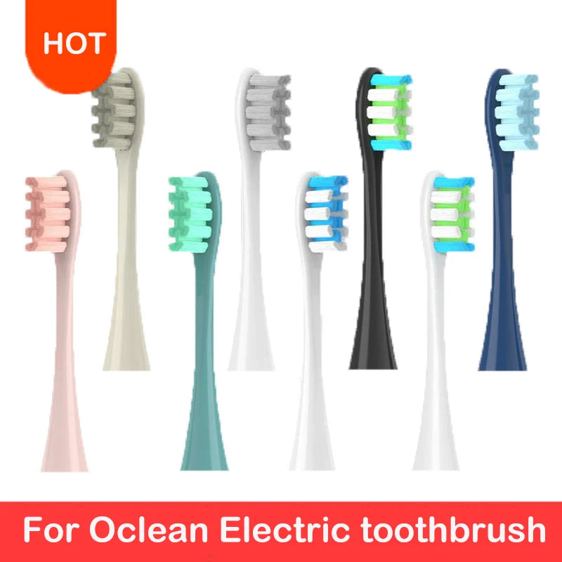 For Oclean Flow/X/ X PRO/ Z1/ F1/ One/ Air 2 /SE Replacement Heads Brush Heads Soft DuPont Sonic Toothbrush Vacuum Bristle