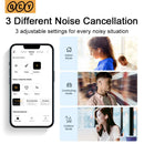 QCY HT05 ANC Wireless Earphone 40dB Noise Cancelling Headphone Bluetooth 5.2 Earbuds 6 Mic ENC HD Call Headset Transparency Mode