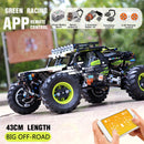 MOULD KING 18002 Technical Car Toys The MOC-19517 APP&RC Motorized 4WD RC Buggy Model Building Block Brick Kids Christmas Gift