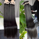 Bone Straight Hair Bundles Deal  Virgin Raw Human Hair Bundle 8-30Inch Hair Weave Extensions For Women Double Weft Wholeasle