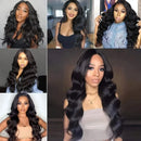 The Aurelia | V-Part Body Wave Human Hair Wig, 32-Inch