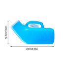 1200ml Urinals for Men Spill Proof Pee Bottle Plastic Portable Urinal with Lid for Car Elderly and Incontinence