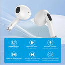 Bettdow Kabellose Bluetooth 5.3 Sport-Kopfhörer, Weiß