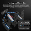 The Sim Commander | Hydraulic Sim Racing Pedal System with Haptic Vibration