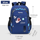 Elementary School Students Schoolbag Boys 1,2,3,4,5,6 Grades 6-12 Years Old Astronaut Shoulder Baglaptop Backpack Waterproof WEA