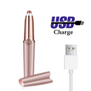 USB Electric Eyebrow Trimmer Pen Hair Remover Eyebrow Razor/Epilator Eyebrows tools shaping Eye Brow Trimmer For Women's Shaver