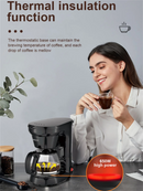 SOKANY CM102 Filterkaffeemaschine für 6 Tassen, Tropfschutz, Kaffeemaschine, 750 ml Karaffe aus Borosilikatglas, elektrische Kaffeemaschine