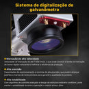 Cloudray Fiber Laser Marking Machine for DIY Jewelry Gold Silver Ring Bracelet Metal Cutting Engraving Machine Do Brasil