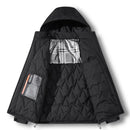 Dicke Winterjacke Herren Warme Mütze Abnehmbare Jacke Winter Puffer Herren Winterjacken Winddichte Mäntel Lässig 2024 Neuheiten