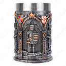 The Vow English Armoured Knight Latin Oath Tankard Cup This Knight Tankard Is Perfect for Any Medieval Enthusiast Expertly