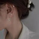 REETI 925 Sterling Silver Earrings Geometry Earrings For Women Gift Earings Fashion Jewelry Korean Earrings