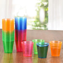 24 PCS Shot Glasses 2oz Disposable Clear Hard Plastic Cups Jelly Cup for Party Christmas Supplies Wedding  Stackable Glasses
