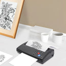 Tattoo-Transfer Schablonendrucker 220V Kopiergerät Effektive Scanbreite: 21cm A4, Schwarz