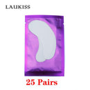 25/50/100 Paar Augenpads Wimpernunterlagen für die Wimpernverlängerung, Hydrogel-Pads, rosa, fusselfreie Sticker für falsche Wimpern