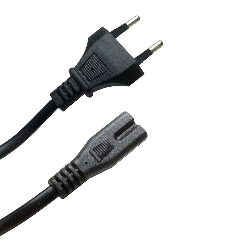 EU Power Cable 2pin IEC320 C7 US Power Extension Cord For Dell Laptop Charger Canon Epson Printer Radio Speaker PS4 XBOX LG Sony