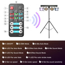 U`King 2Pcs/Set 60W RGBW LED Par Lights Combination Bracket Light DMX512 Stage Light For DJ Disco Concert Wedding Birthday Party