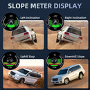 M50 Slope Meter HUD Off Road GPS Smart Inclinometer Car Digital Display Tilt Roll Pitch Angle Inclinometro Auto Intelligent Volt