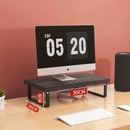 30/40/50cm Monitor Raised Shelf Office Laptop Bracket Desktop Computer  Stand Desktop Rack Home Storage Holders Organizer