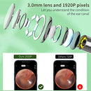 Ear Wax Removal Tool, 1920P HD Ear Cleaner with 6 LED Lights, 3mm Mini Visual Ear Camera for iPhone, iPad, Android