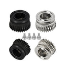 CR K1C Extruder K1 Gear All Metal Filament Drive Gear for Creality K1 Max Extruder Nickel Plated DLC Coating High Hardness Wear
