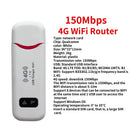 150Mbps USB-WLAN-Adapter-Dongle mit SIM-Kartensteckplatz, drahtloser 4G-Mobilrouter, tragbares Pocket-WiFi-LTE-Modem für Laptop UMPC MID