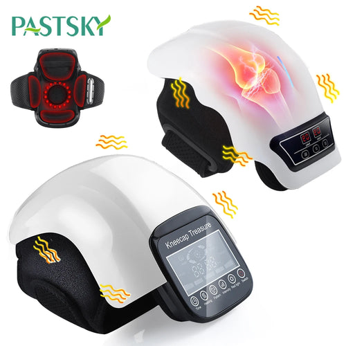 Wireless Heating Knee Massager Infrared Vibration Thermal Massage Kneecap Brace Relieve Fatigue For Knee Protect Device Gift
