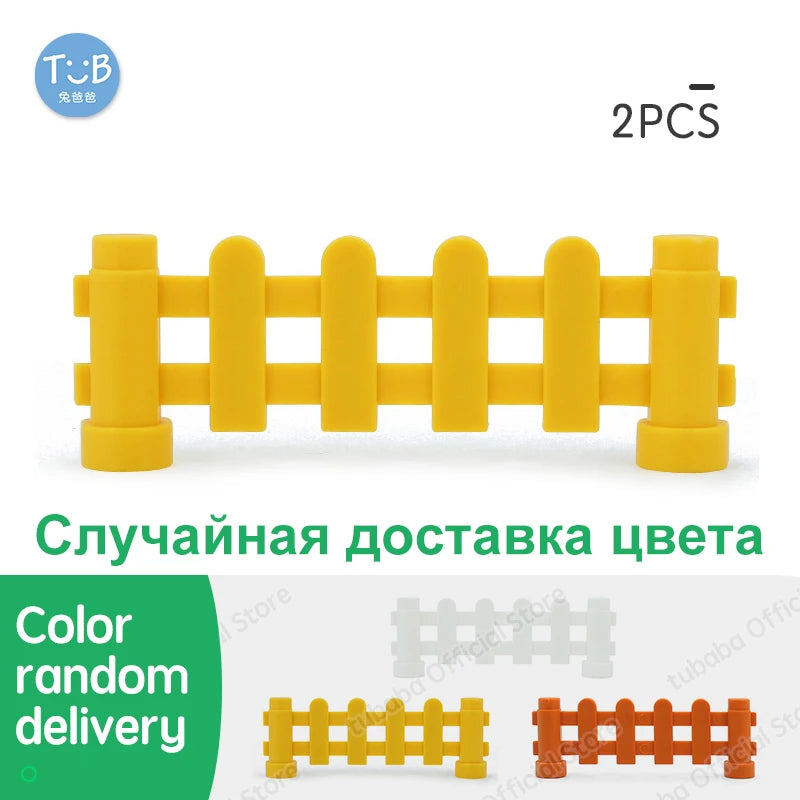 Big Size Block Bricks Train Tracks  Traffic Stop Lights Straight Duploes Black Accessories DIY Hot Toys For Children Baby Gift