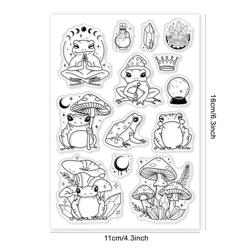 1Sheet Spring Cherry Blossom Season Clear Stamps for DIY Scrapbooking Flowers Silicone Clear Stamp Seals for Cards Making Photo