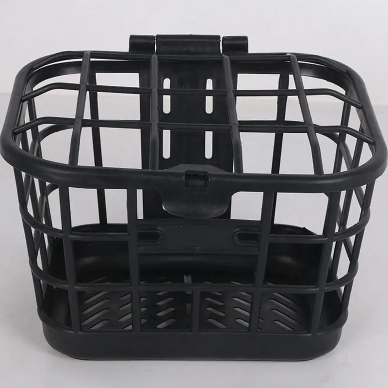 E-bike Storage Basket Capacity Bicycle Front Basket Strong Load-bearing Easy Installation Durable Scooter Bike for One-piece