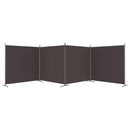 The Urban Veil | 4-Panel Fabric Room Divider, 698 x 180 cm