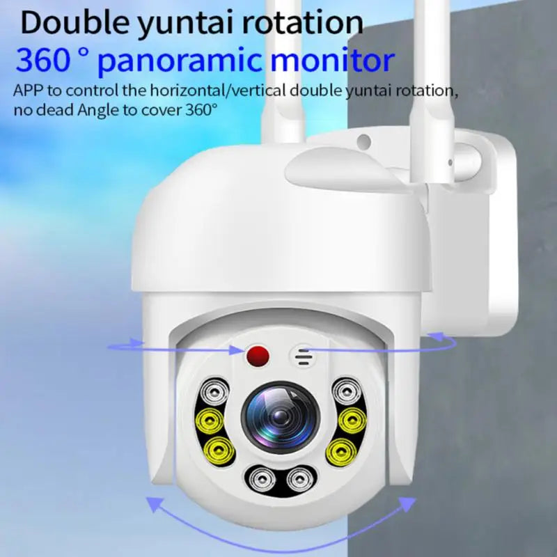 1080P 5G WIFI Surveillance Cameras Outdoor Camera 360 Full Color Night Vision Motion Detect Auto Tracking Baby Monitor Ip Camera