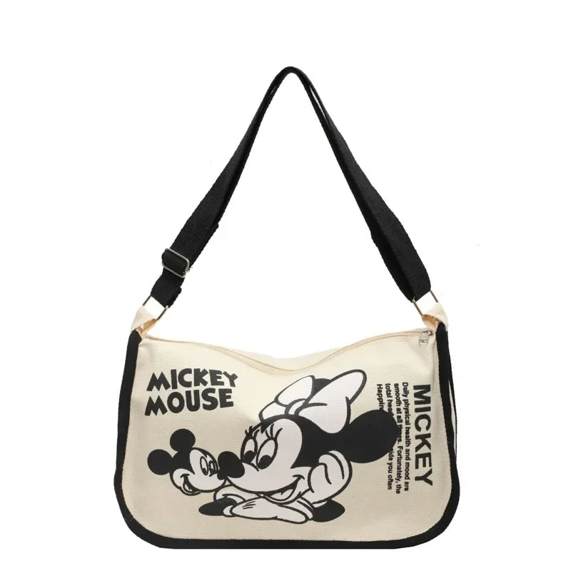 Canvas Bag Women High Capacity Bag Fashion Cartoon Snoopy Handbag Versatile One Shoulder Tote Bag Christmas Present for Girls