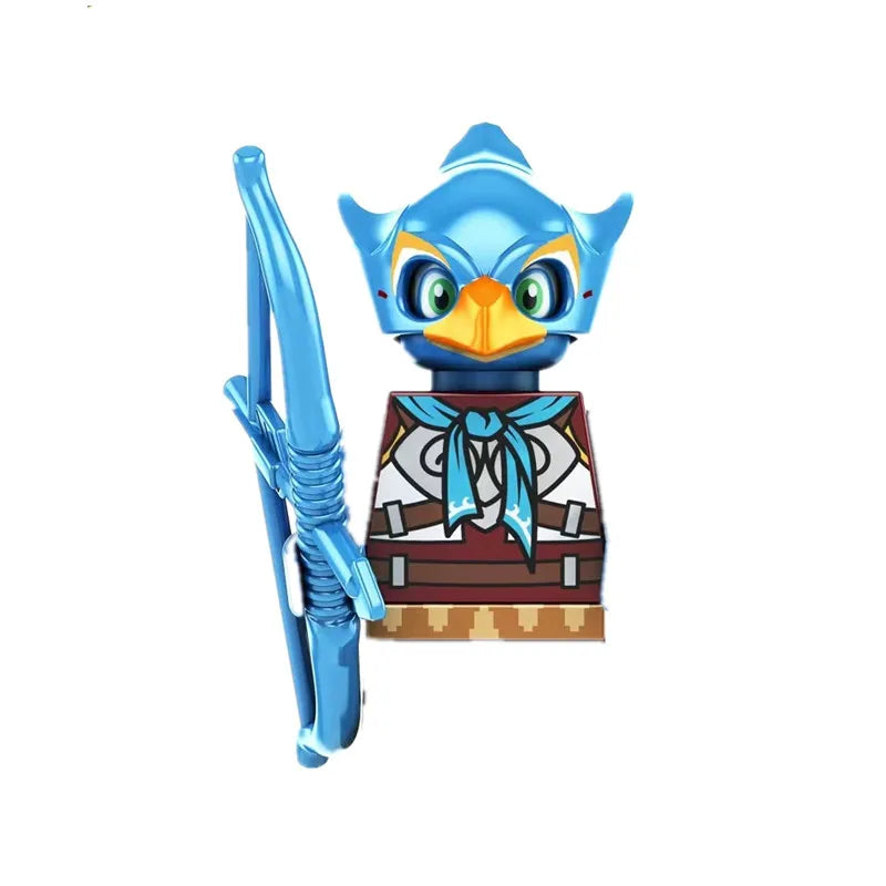 Japanese Anime The Legend of Zeldaed Princess Zeldaed Linked Mini Action Toy Figures Building Blocks Assemble Bricks Kids Toys