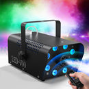 U'King 700W Upgrade Smoke Machine 8PCS RGB Colorful LED Fogger Wireless Remote Control Fog Machine For DJ Disco Wedding Party