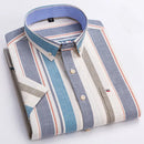 The Merchant | 100% Cotton Oxford Shirt, Short Sleeve
