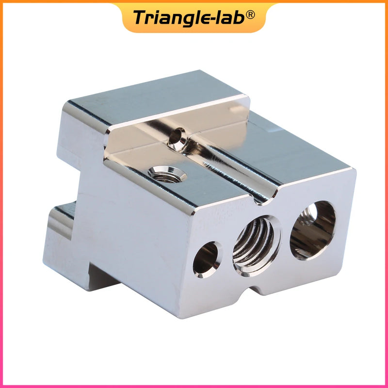 Trianglelab T-Volcano Dragon Plated Copper HeaterBlock Compatible With Trianglelab and Phaet Dragon Hotend 3d printer HEAT BLOCK