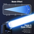 Somspot 180W Moving Head Light Beam Rainbow Effect Stage Lighting Projector for Parties Wedding Church Live Show Bar Club