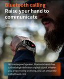 2026 New T-REX3 Outdoor Smart Watch Men 1100mAh Large Battery Bluetooth Call Compass 1.7-inch LED Flashlight Waterproof Watches