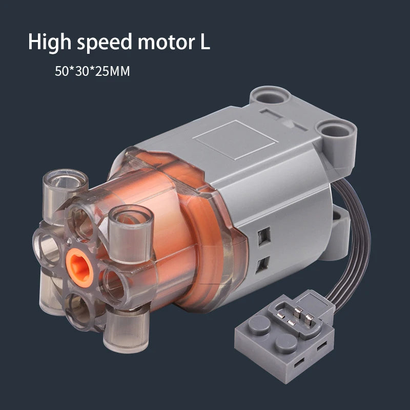 MOC M XL L Motor Servo Power Functions Motor High-Tech Parts Multi Tool PF 8293 8883 Model Building Blocks Compatible With LEGO