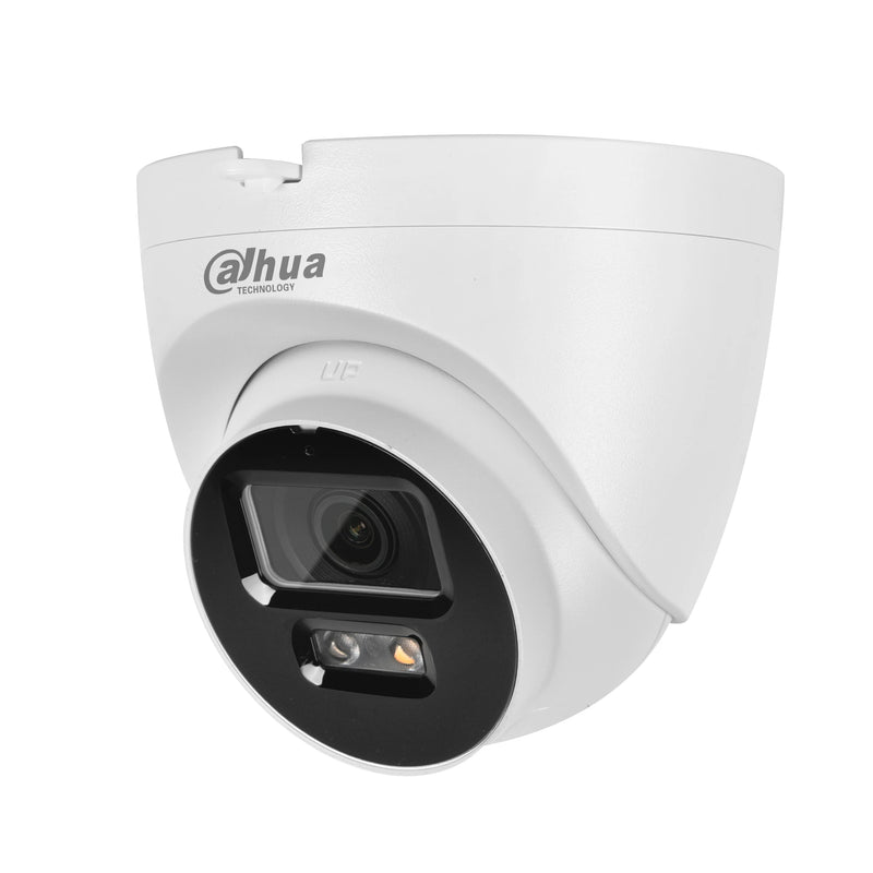 Dahua IP Camera 4MP IPC-HDW2449T-S-PV Smart Dual Light Active Deterrence POE 2-Way Talk SD Card Slot WizSense Full Color Camera
