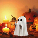 1 PCSCute Ghost Resin Statue With Middle Finger Spooky Halloween Decor For Shelf Mantel Coffee Table Display Home Party Ornament