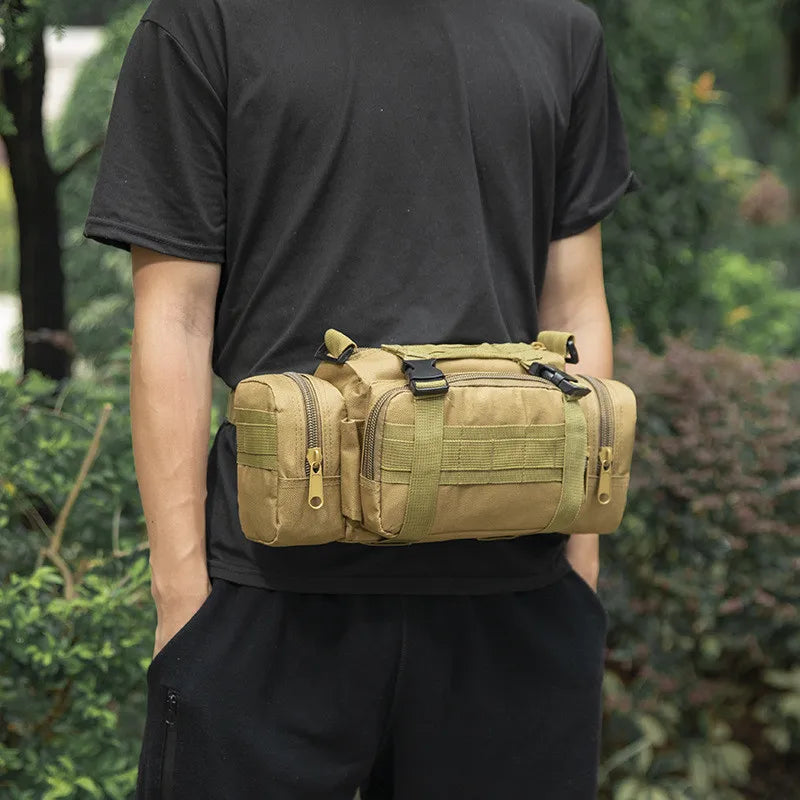 Outdoor Fanny Pack Waist Bag Hunting bag Mochilas Molle Camping Hiking Messenger Bag Chest Bag Fishing Running Camera Bag