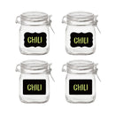 Chalkboard Labels And Pens Kitchen Jar Stickers Spice Labels Kitchen Sorting Stickers Reusable Jam Labels Erasable Stickers