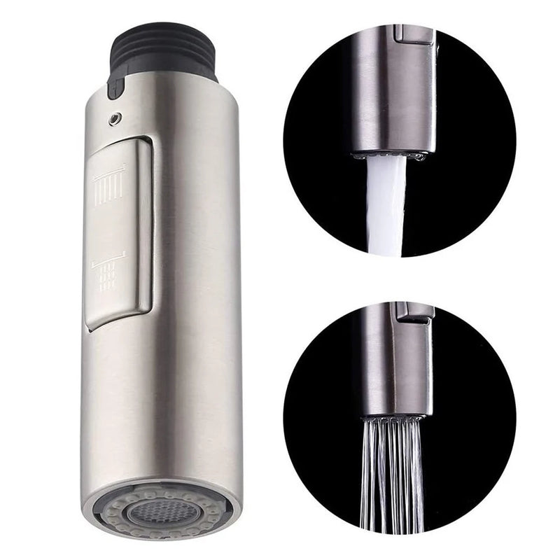 Pull Out Spray Shower Head G1/2'' Kitchen Sink Pull-out Faucet Nozzle Replacement Tap Sprayer Faucet Connector Kitchen Accessory