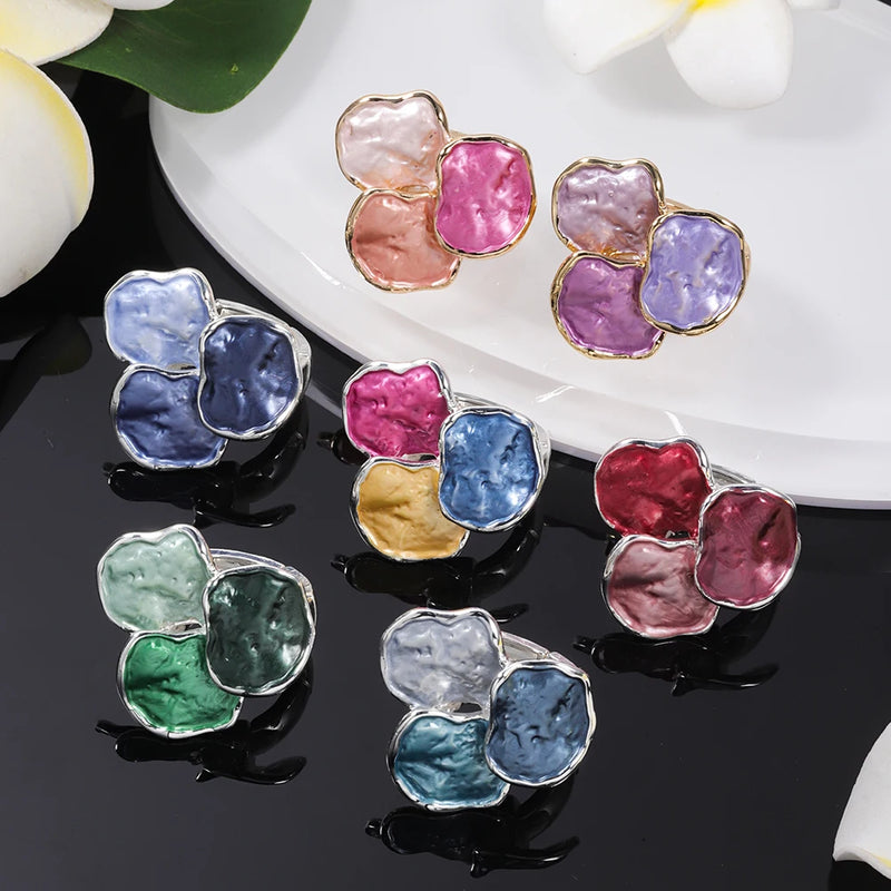 New in Purple Statement Rings Unique Jewelry Halloween Adjustable 2023 Beautiful Halloween Decoration Rings for Women Luxury