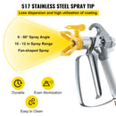 SucceBuy Airless Paint Spray Hose Kit 50ft 3600 psi High Pressure Fiber Tube 8 inch Rod Pole Including 517 Tip and Tip Guard