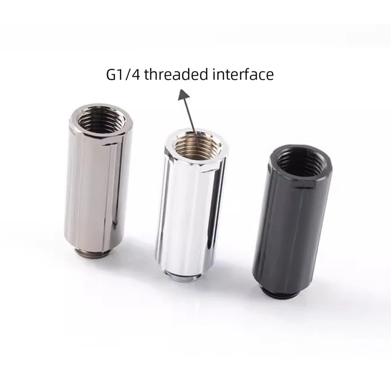 FREEZEMOD Male-Female 10/20/30/40mm Extender Hexagonal Fixed G1/4  Female To Male Adapter Extension Fitting Water Cooler GYCLZ-D