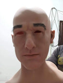 Halloween Simulation Silicone Mask, Youth Headgear, Party Supplies, Role-Playing, Ball, Easter Props